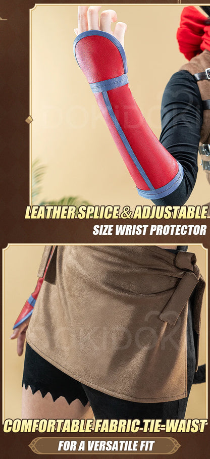 IN STOCK Izutsumi Cosplay Costume Anime Delicious in Dungeon【S-3XL】DokiDoki-R Women Costume Izutsumi Ears Plus Size