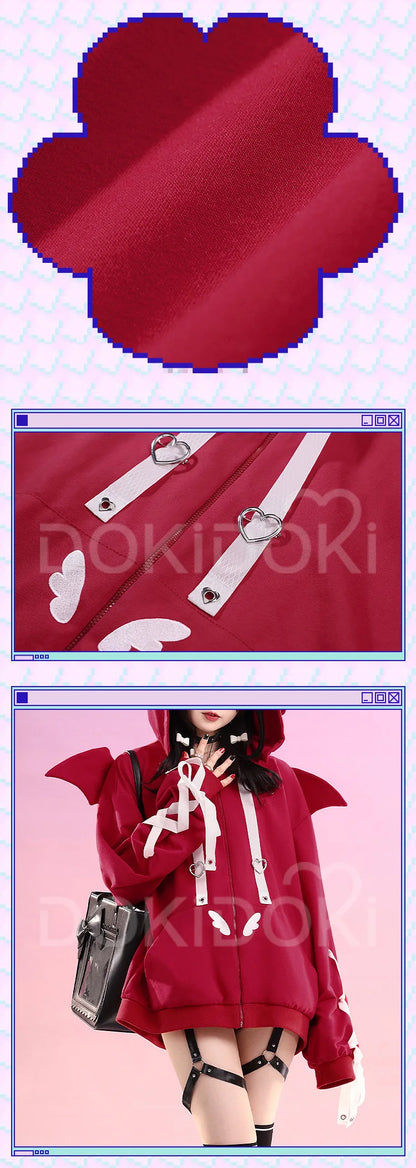 IN STOCK Ame chan Cospaly Costume Game Needy Streamer Overload Cosplay DokiDoki-SR Ame-chan Cospaly Women Causal Wear Costume