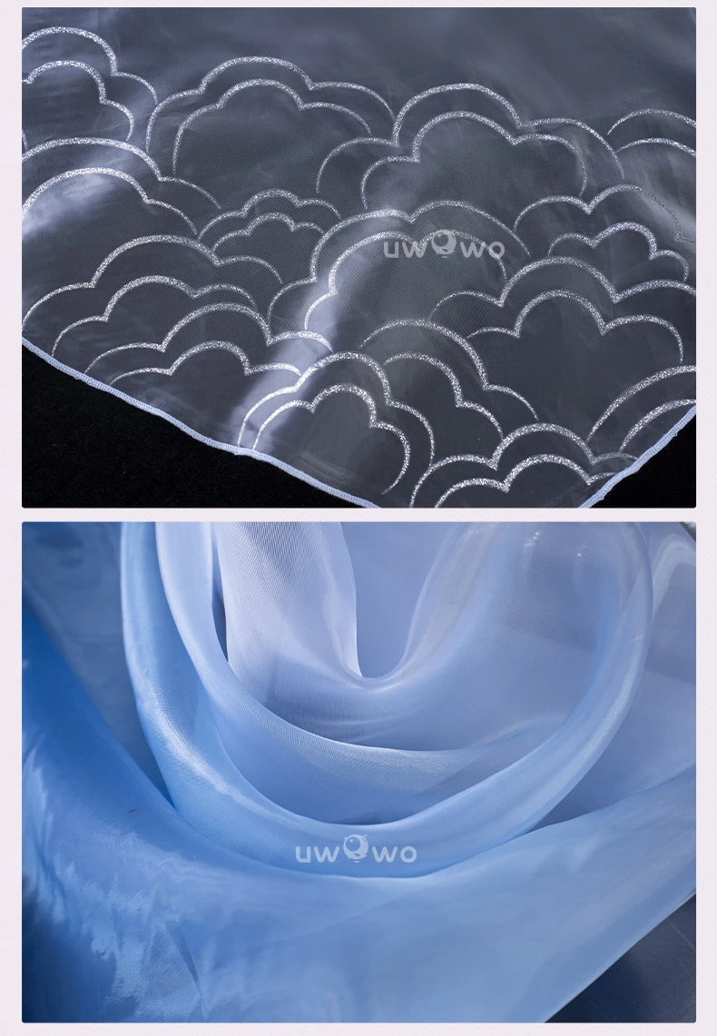 LAST BATCH UWOWO Kokomi Cosplay Game Genshin Impact Fanart Kokomi Dragon Princess Cosplay Costume Dress Halloween Costume