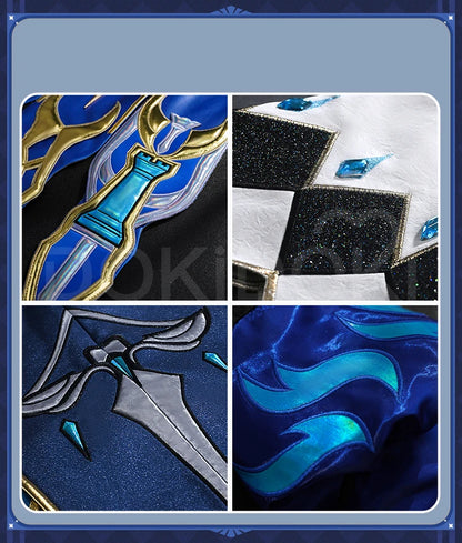 Cerydra Cosplay Costume Game Honkai: Star Rail【S-2XL】DokiDoki-SR HSR Women Halloween Dress Cosplay Cerydra Wings Wig Plus Size