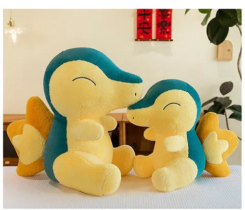 35/75cm Cyndaquil Pokemon Plush Toys Large Anime Doll Pillow Cartoon Feurigel Pokémon Plushie Stuffed Gift for Kids Christmas