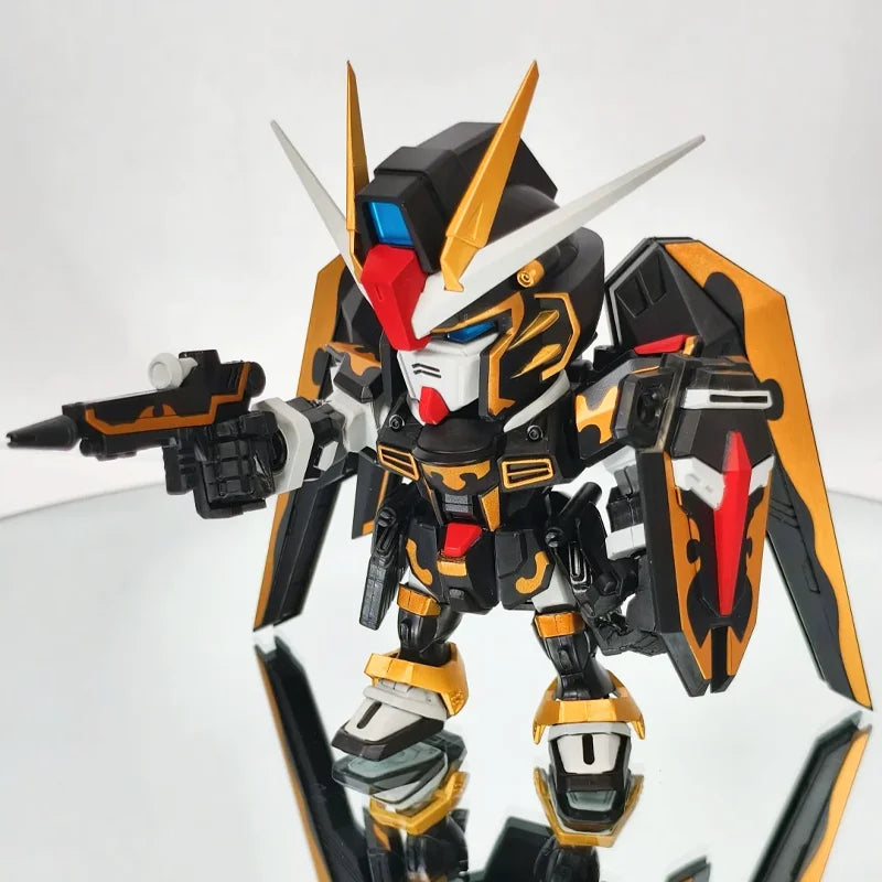 Original Bandai Gundam Blind Box QMSV 5TH Anniversary Special Toy Mystery Box RX-78-2 ZAKU FREEDOM XXXG-00W0 Action Figure Gift