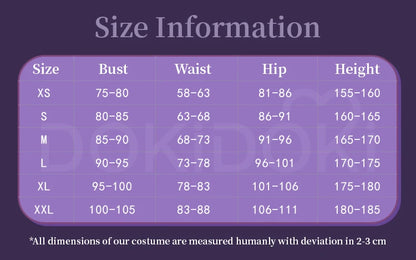 Juno Kiriko Cosplay Costume Game Cosplay【XS-2XL】DokiDoki-R Women Costume Magic Girl Juno Cosplay Plus Size Halloween