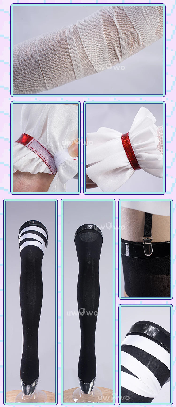 IN STOCK UWOWO Ame Cosplay Game Needyy Streamerr Overloadd Ame-Chan Magical Girl Fanart Cosplay Costume Halloween Costume