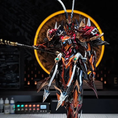 MOTOR NUCLEAR MNQ-XH08 Monkey King Sun WuKong Series ABS Alloy Skeleton Action Figure Fully Poseable Assembly Model Toy Boy Gift