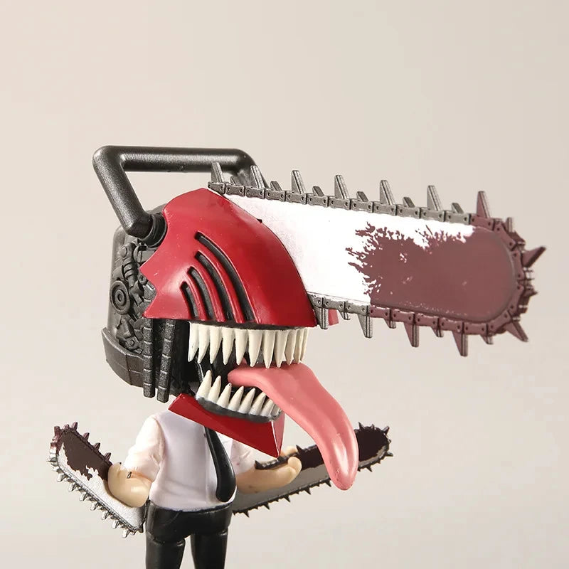 Hot 6Pcs-Set Chainsaw Man Anime Figure PVC Denji Pochita Collection Action Figures Model Set Toys Anime  Dolls Kids Gift