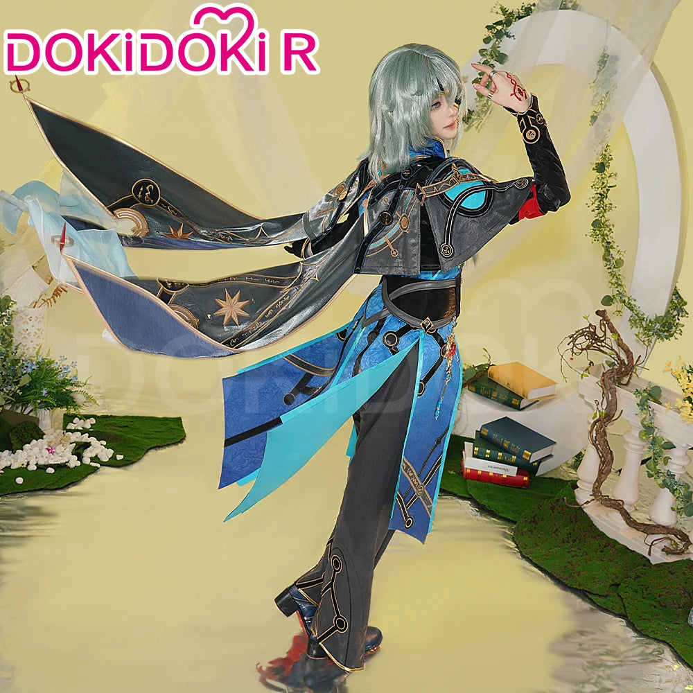 IN STOCK Anaxa Cosplay Costume Game Honkai: Star Rail【S-3XL】DokiDoki-R Halloween HSR Amphoreus Anaxa Costume Plus Size