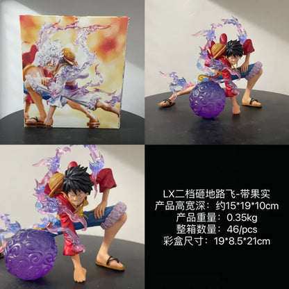 New One Piece Figure Nika Luffy Gear 2 Nika Luffy Devil Fruit Figurine Action Figures Pvc Statue Collection Model Doll Toys Gift