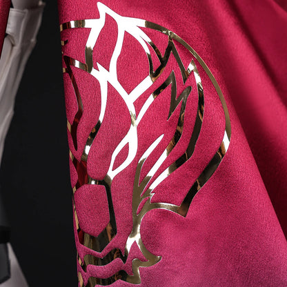 Wuthering Waves Lupa Cosplay Costume Wig Bodysuit Cloak Earrings Tail Headwear Leggings Halloween Party for Women Girls iCoser