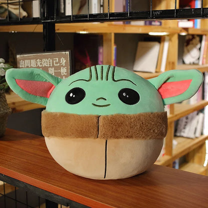 10/13Cm Disney Kawaii Plush Toys Baby Yoda Anime Cartoon Stuffed Toys Figure Doll Kawaii Star Wars Cute Toys for Children Gifts