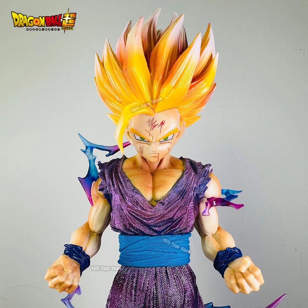 Hot Dragon Ball Z Anime Figure Son Gohan Action Figurine Super Saiyan 2 Cell Game Children Toys Son Goku  Gift