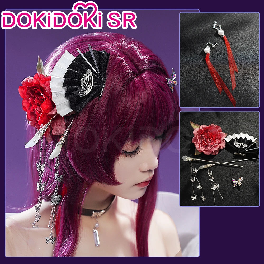 Kafka Doujin Cosplay Costume Game Honkai: Star Rail DokiDoki-SR HSR Costume Kafka Cosplay Women Doujin Dress