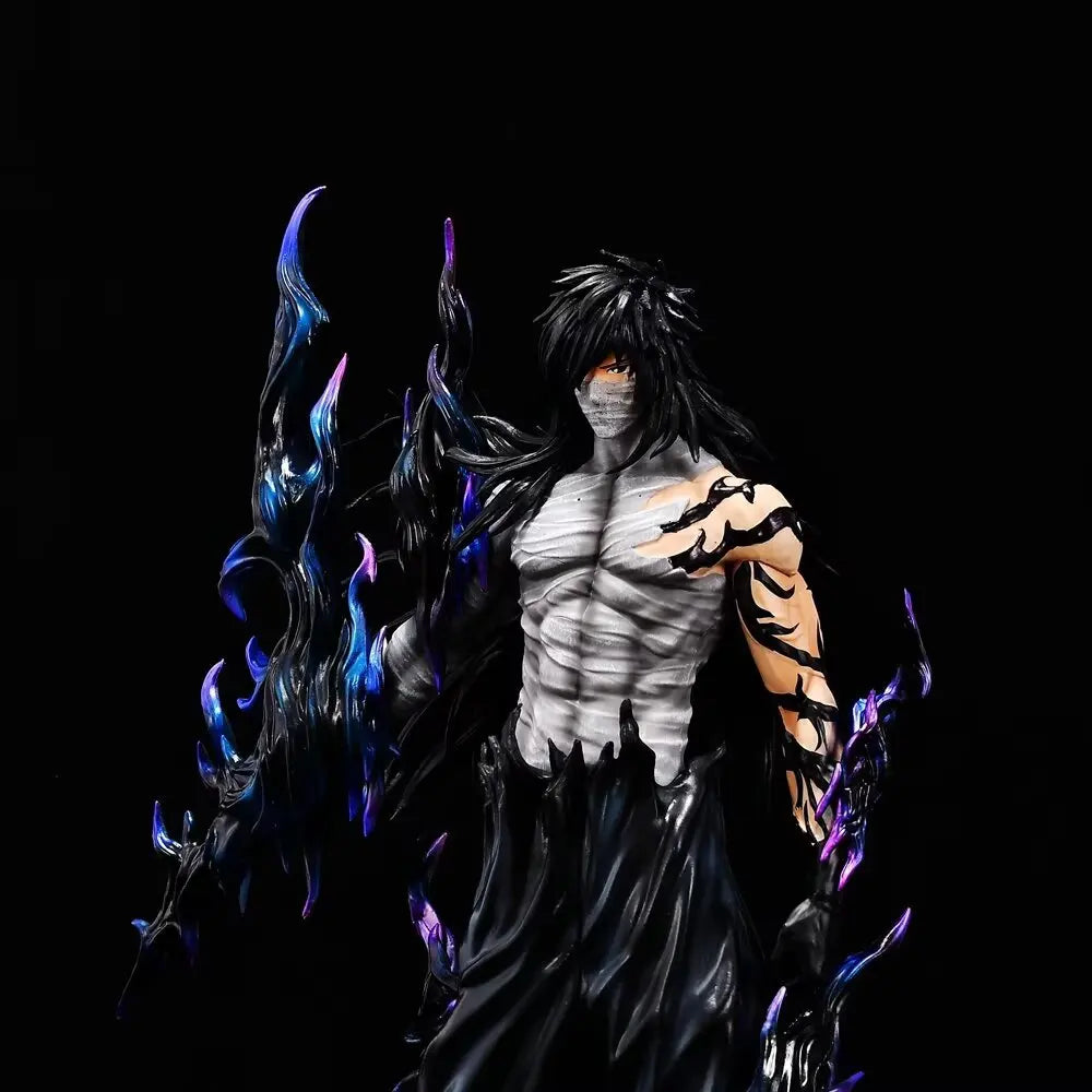 New Anime Bleach Figurine Kurosaki Ichigo Ulquiorra Cifer Action Figures Hollowfication Collection Statue Model Birthday Gifts