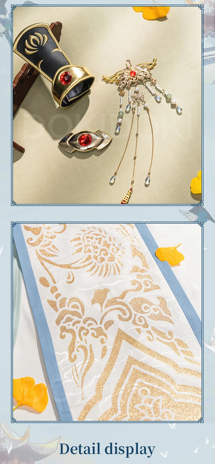 【Official】Xie Lian Cosplay Costume DokiDoki-SR Anime Heaven Official's Blessing Tian Guan Ci Fu Crown Prince