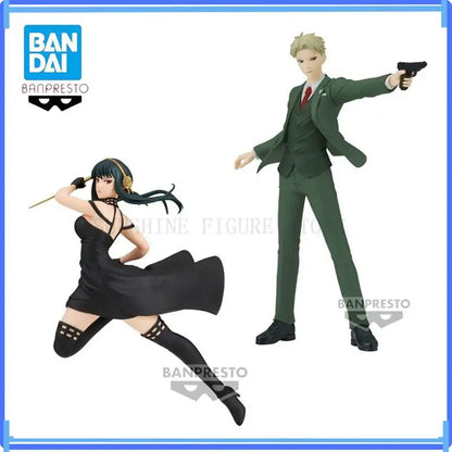Banpresto In Stock Original Spy Family Vibration Stars Loid Forger Yor Forger Anime Action Figure Model Boxed Toys Gift Genuine
