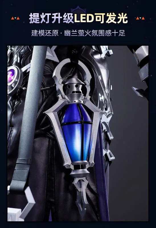 Genshin Impact Kyryll Chudomirovich Flins Cosplay Costume Wig Uniform Outfit Metal Accessory Halloween Party for Women Men Props