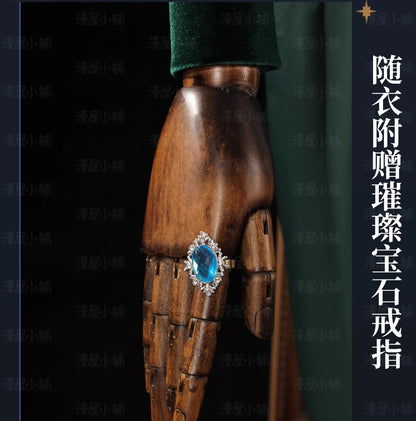 Identity V Knight Cosplay Costume Wig Uniform Richard Sterling Glasses Roy Ramit Halloween Party for Women Men Carnival Cos Prop