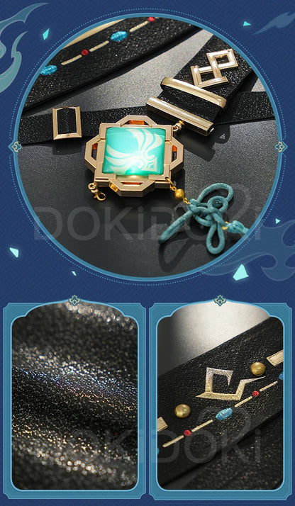 IN STOCK Xiao Doujin Cosplay Costume Game Genshin Impact Cosplay DokiDoki-SR Xiao Cosplay Men Chinese Style Doujin Costume