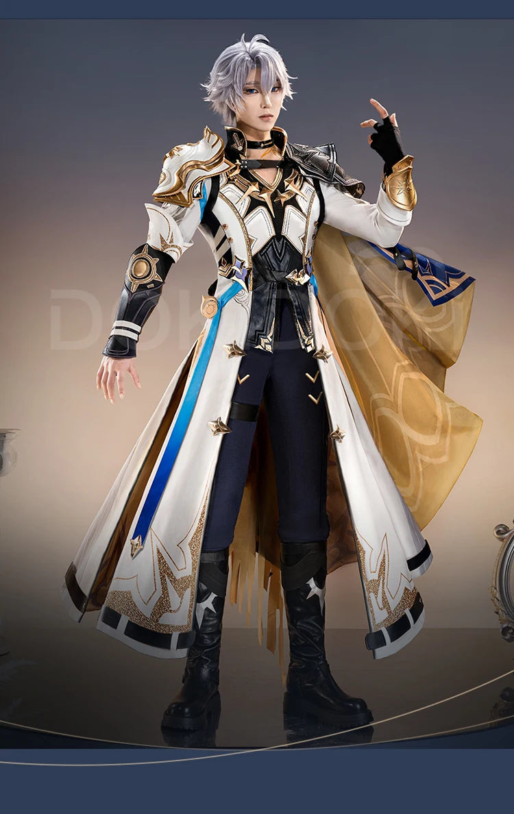 Phainon Cosplay Costume Game Honkai: Star Rail DokiDoki-SR HSR Phainon Cosplay Metal Accessories Men Halloween Costume