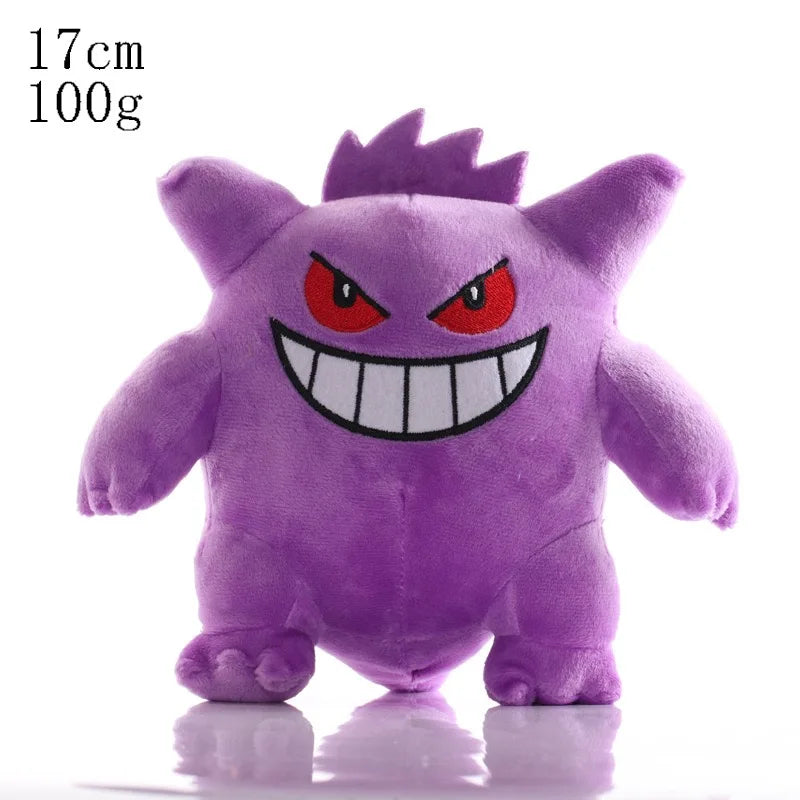 Anime Blastoise Kawaii Plush Toys Pikachu Greninja Zeraora Stuffed Cute Collectibles Room Decor Holiday Gifts