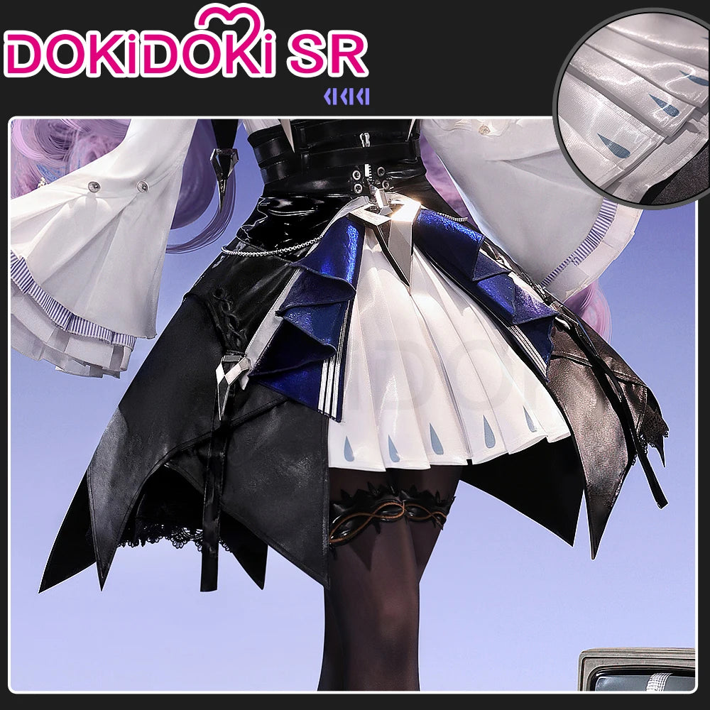 IN STOCK Vivian Banshee Cosplay Costume Game Zenless Zone Zero DokiDoki-SR Vivian Cosplay Metal Accessories ZZZ