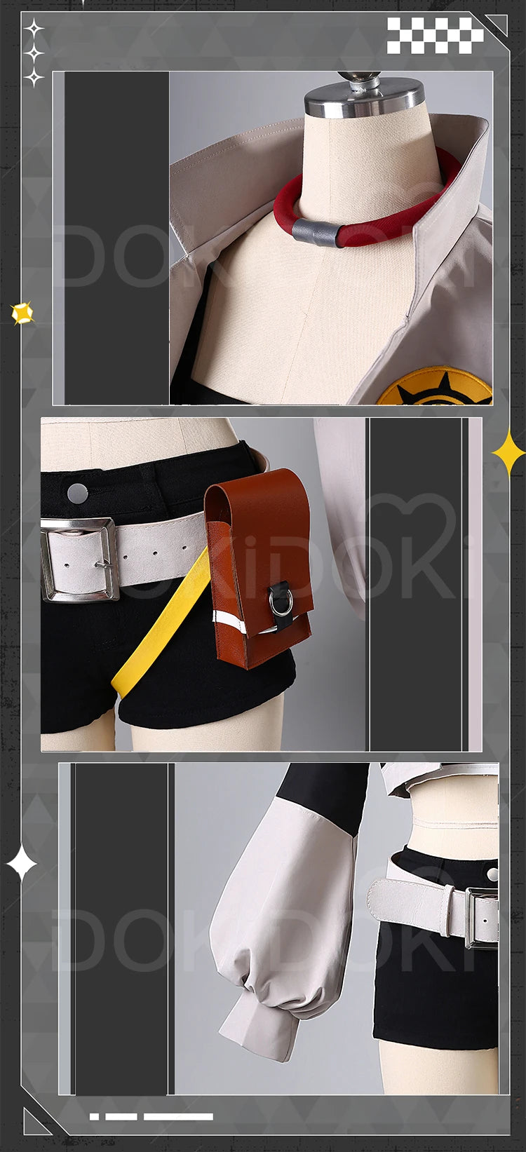 Riyo Rudo Cosplay Anime Gachiakuta【XS-3XL】DokiDoki-R Women Men Costume Rudo Surebrec Li Glaze Riyo Cosplay Wig Plus Size