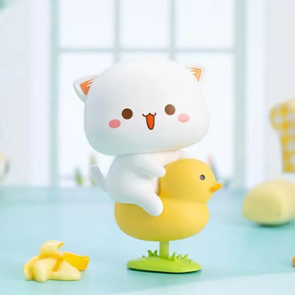 Kawaii Mitao Cat 2 Season Lucky Cat Cheap Cute Cat Blind Box Toys Surprise Figure Cartoon Doll Collect Model Home Holiday gifts