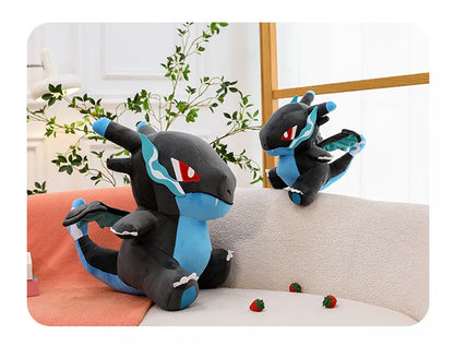80cm Super Big Size Pokemon Charizard Anime Plush Stuffed Doll Room Decoration Plushies Children's Pillow Kawaii Ornaments Gifts