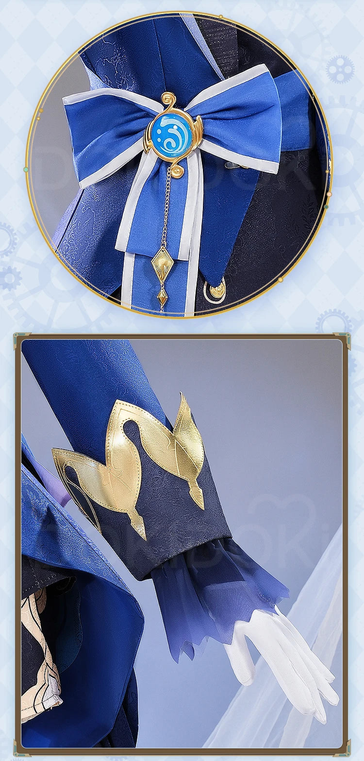 IN STOCK Furina Navia Focalors Cosplay Costume Game Genshin Impact【XS-3XL】DokiDoki-N Women Cosplay Fontaine Furina Plus Size