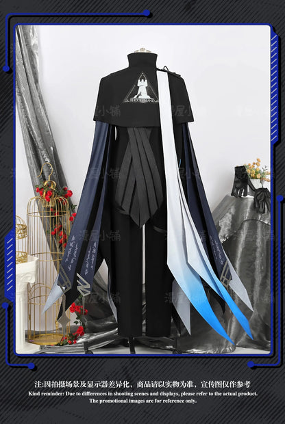 Arknights Aefanyl Logos Cosplay Costume Wig Uniform Earrings Ears Rhodes Island Elite Operator Halloween Party Women Men iCoser