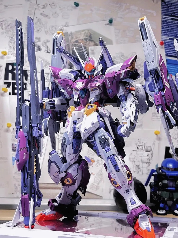 THUNDERBOLT THB-02A Series Alloy Die Casting Frame Action Figure Mecha Warrior Desktop Decor Robot Assembly Model GK Toy Gift