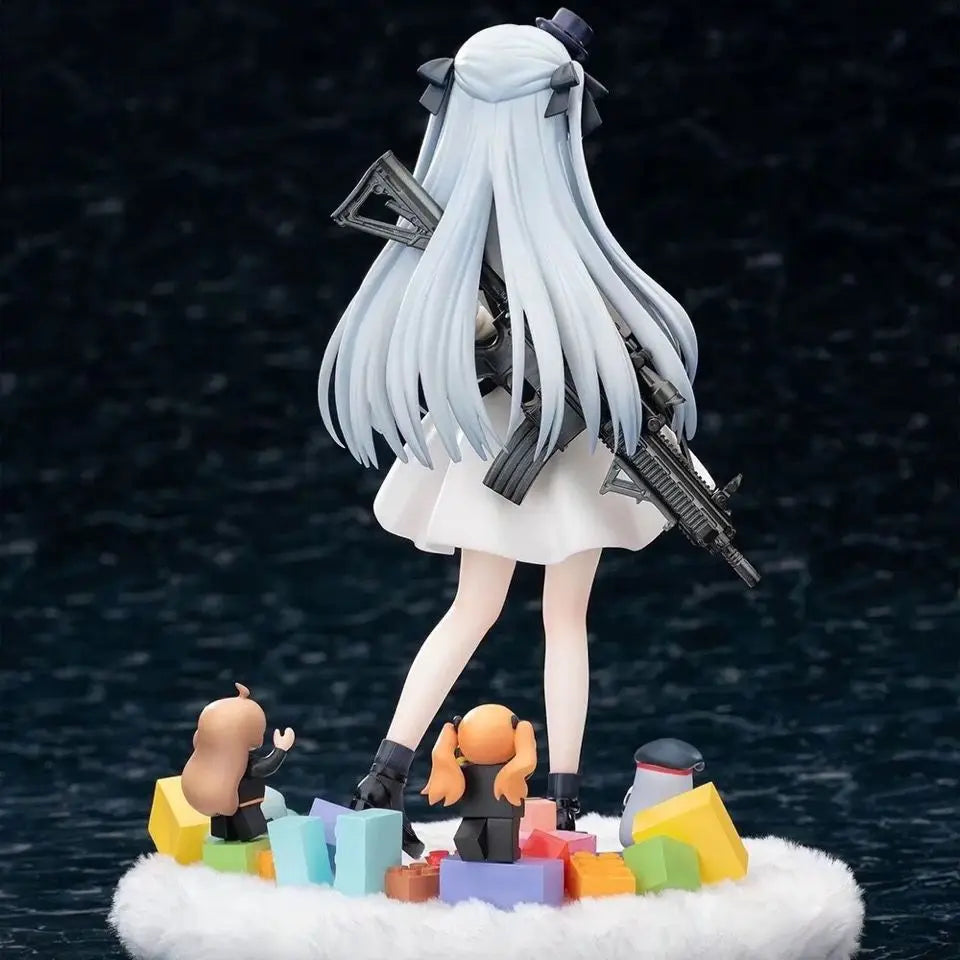 Girls Frontline Anime HK416 Black Cat's Gift Version Action Figure Cute Girl Figurine Collection Statue Model Ornament Toys Gift