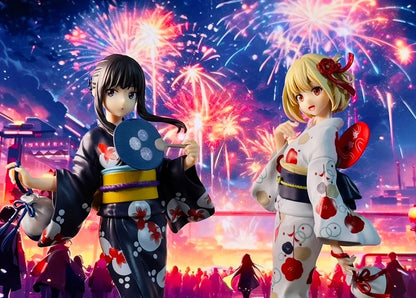 20cm Lycoris Recoil Anime Figure Bathrobe Nishikigi Chisato Action Figure Kawaii Inoue Takina Figurine PVC Collection Model Toys