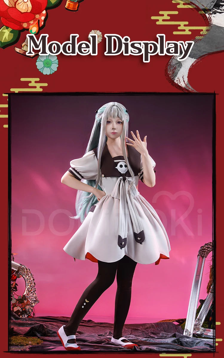 Yashiro Nene Cosplay Costume Anime【S-3XL】DokiDoki-R Nene Cosplay Women Halloween Cute School Unifom Costume Plus Size