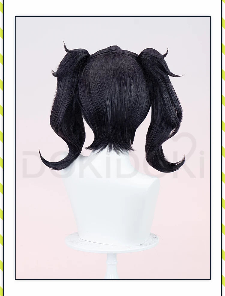 IN STOCK KAngel / Ame-chan Cospaly Wig Game NEEDY GIRL OVERDOSE Cosplay DokiDoki Halloween NEEDY GIRL OVERDOSE Cute Wig Free Cap