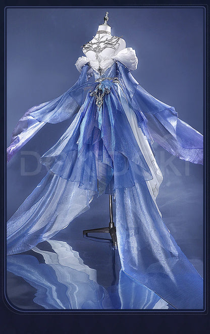 Heroine MC Deepsea Waves Cosplay Costume Game Love and Deepspace DokiDoki-SR Bride of the Sea God Rafayel Cosplay