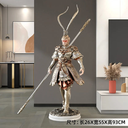 93cm Anime Monkey Figure SonGoku Garage Kit Resin Material Figurine Action Figures Model Children Toy Gift Collectible Figurines