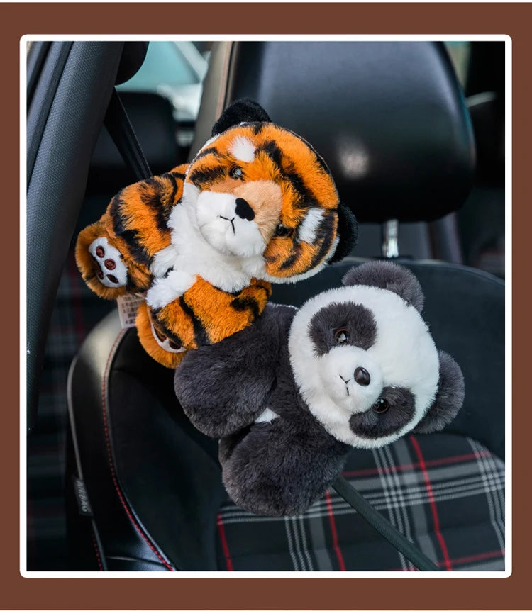 A Panda Doll Lying on Its Wrist in A Lap Lap, A Plush Toy Bracelet in Plush Stuffed Animal Kids Birthday Christmas Gift Stitch