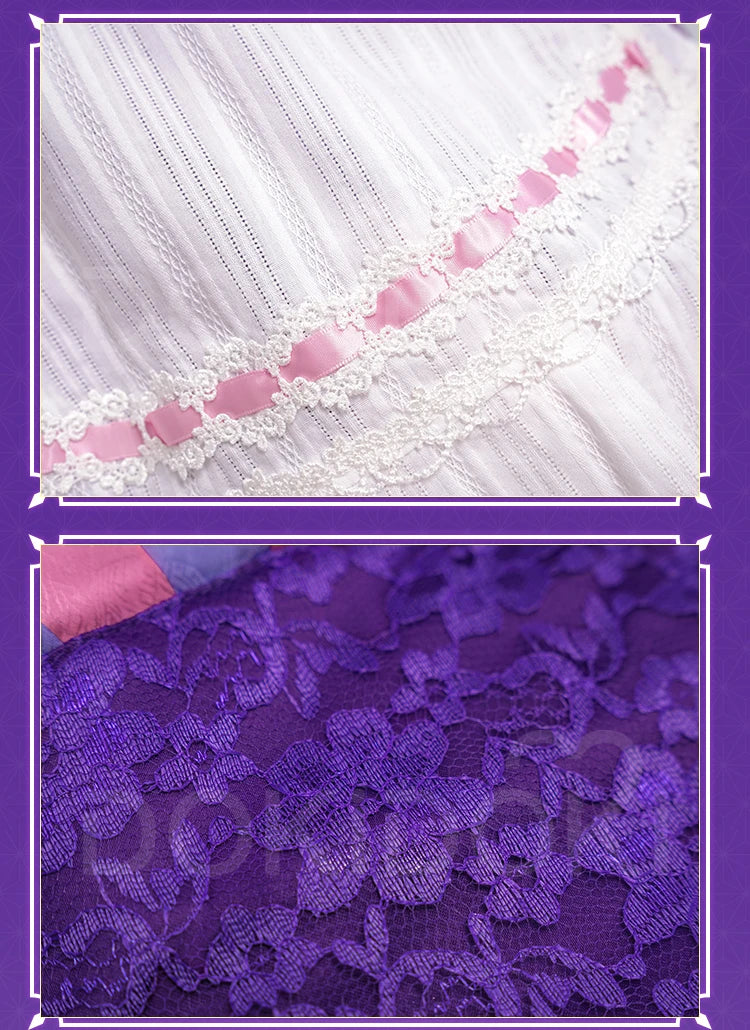 Yumemizuki Mizuki Cosplay Costume Game Genshin Impact【XS-2XL】DokiDoki-R Women Cute Dress Halloween Tail Plus Size