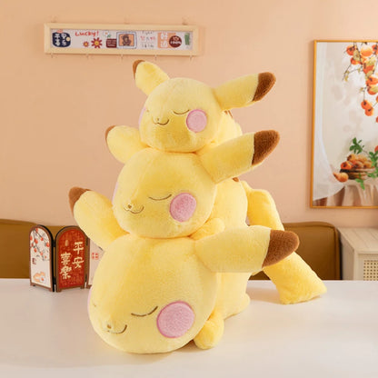 40/70cm Cartoon Large Pikachu Pillow Pokemon Plush Toys Doll Cute Ornament Stuffed Plushie Pikachued Pokémon Gift for Children