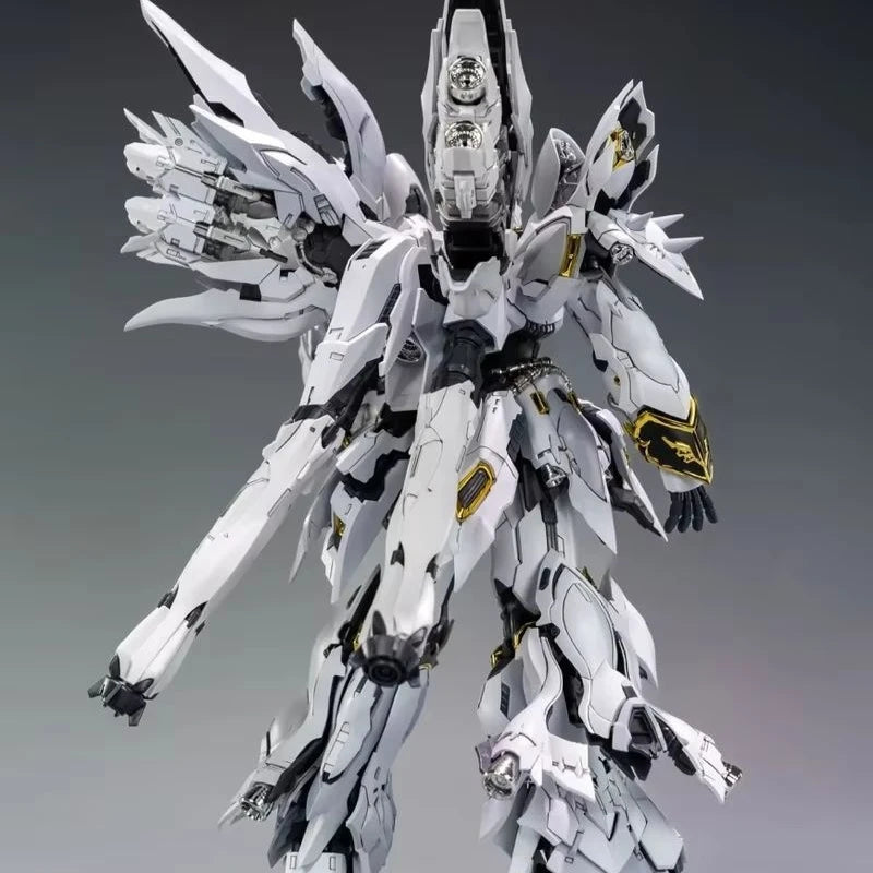 In Stock Comet Model 1/100 Mg The Red/White Comet Msn-06s Sinanju Gk Sytle Assembly Model Kit Plastic Model Action Figure Toy