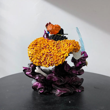 14cm One Piece Marshall·D·Teach Blackbeard Anime Figure Statuette GK Garage Kits PVC Figurine Model Doll Ornament Decoration Kid