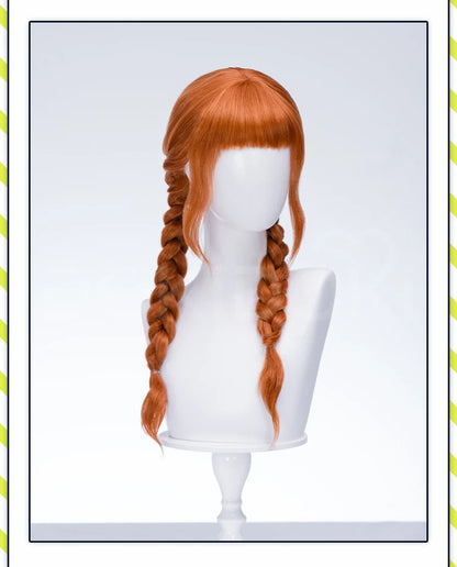 IN STOCK Wednesdayy Agnes Enidd Morticiaa Wig Anime DokiDoki Women Halloween Cosplay Long Hair High Heat Resistant Free Wig Cap