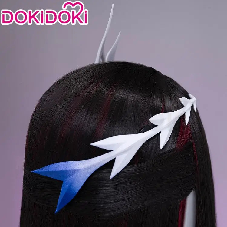 IN STOCK Cerydra Hysilens Wig Game Honkai: Star Rail Cosplay DokiDoki HSR Women 100cm Wig Hysilens Cosplay Headwear Free Cap