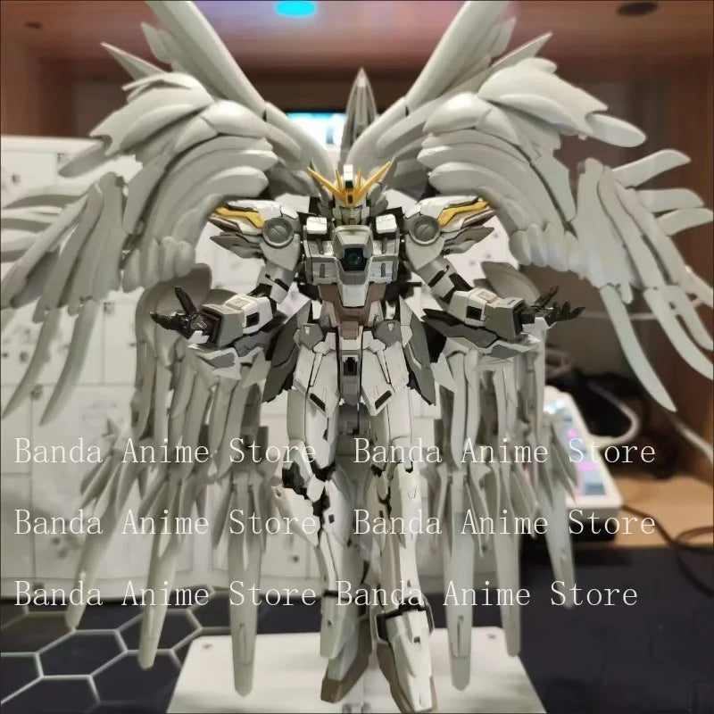 Daban 8827 MG 1/100 Wing Snow White Prelude Fix Model Kit XXXG-00YSW Assembly Action Figure Plastic Custom Toy