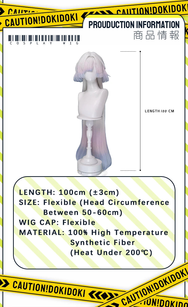 IN STOCK Lucilla Mornye Lynae Sigrika Phrolova Lupa Qiuyuan CHISA Buling Wig Game Wuthering Waves DokiDoki Women Free Wig Cap