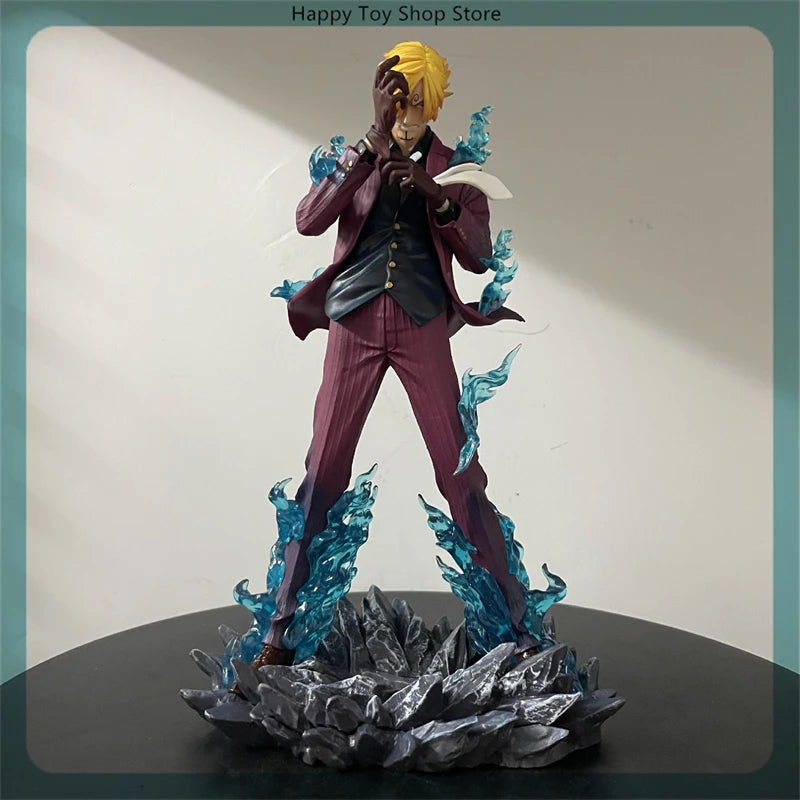 25cm One Piece Sanji Standing Anime Figure PVC Model Collectible Statue Gift Toy