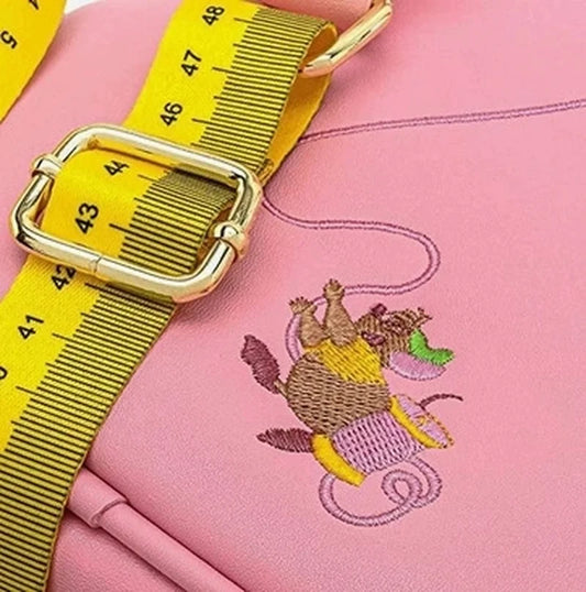 2024 New Loungefly Disney Cinderella Backpack Pink Commemorative Backpack Cute Kids Backpack Girls Backpack Casual Bag Gift