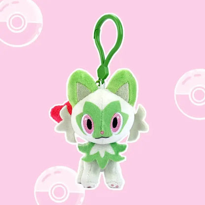 Pokemon Jigglypuff Plusle Minun Clefairy Togepi Mimikyu Kawaii Plush Stuffed Toy Keychain Backpack Pendant Keyring Birthday Gift
