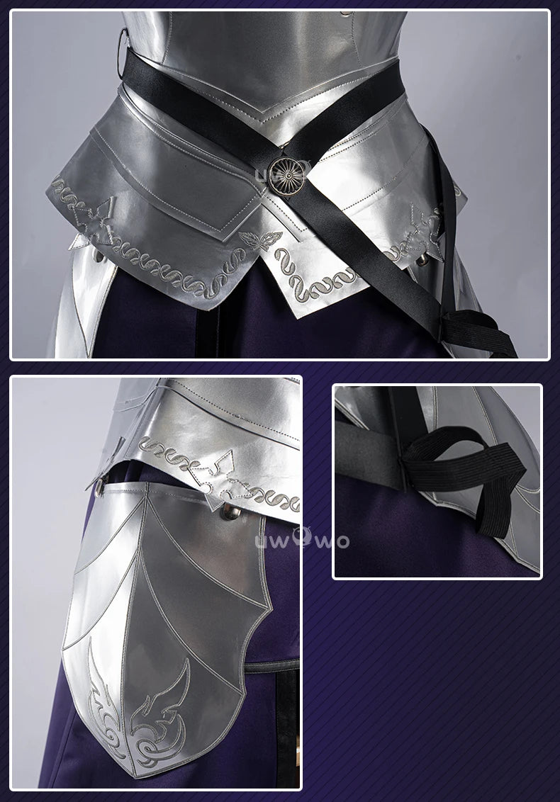 UWOWO Jeannee Cosplay Game  Jeannee d'Arc Stage 2 Battle Suit Cosplay Costume Halloween Costume